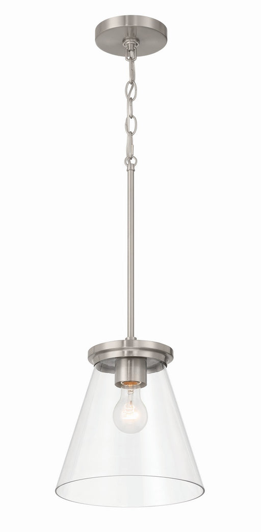 Craftmade - 60492-BNK - One Light Pendant - Connell