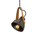 Mullan Lighting - MLCMP024SATBRSYLW - One Light Pendant - Pera - Satin Brass
