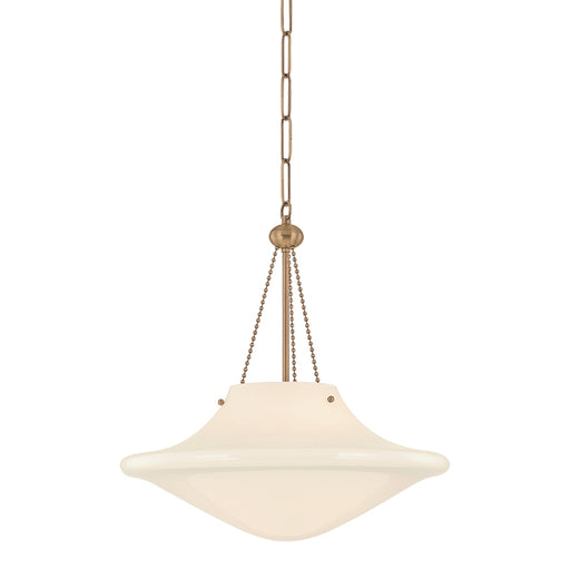Era One Light Pendant Patina Brass