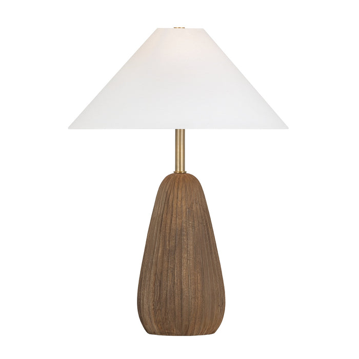 Troy Lighting - PTL1527-PBR - One Light Table Lamp - Heartwood - Patina Brass