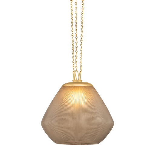 Saint Tropez One Light Pendant Vintage Brass