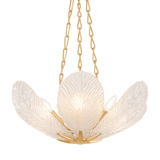 Corbett Lighting - 538-24-VGL - Six Light Chandelier - Galena - Vintage Gold Leaf