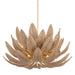 Corbett Lighting - 539-42-VGL - 28 Light Chandelier - Varanasi - Vintage Gold Leaf
