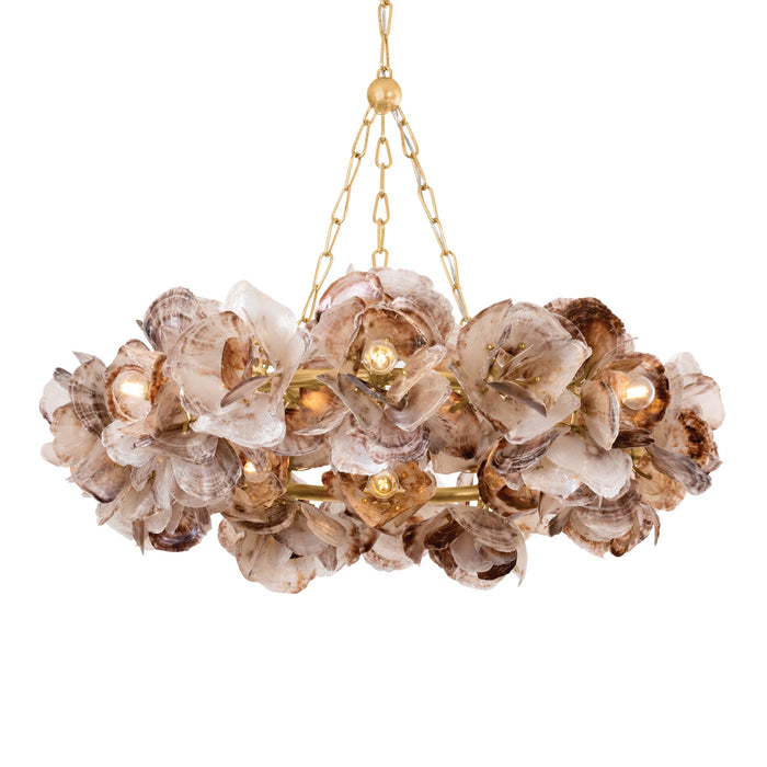 Corbett Lighting - 543-40-VGL - 14 Light Chandelier - Galle - Vintage Gold Leaf
