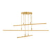 Corbett Lighting - 550-72-VB - LED Chandelier - Cortina - Vintage Brass