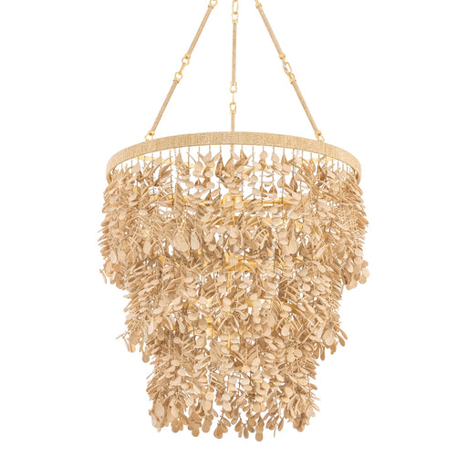 Corbett Lighting - 552-30-VGL - 12 Light Chandelier - Naxos - Vintage Gold Leaf