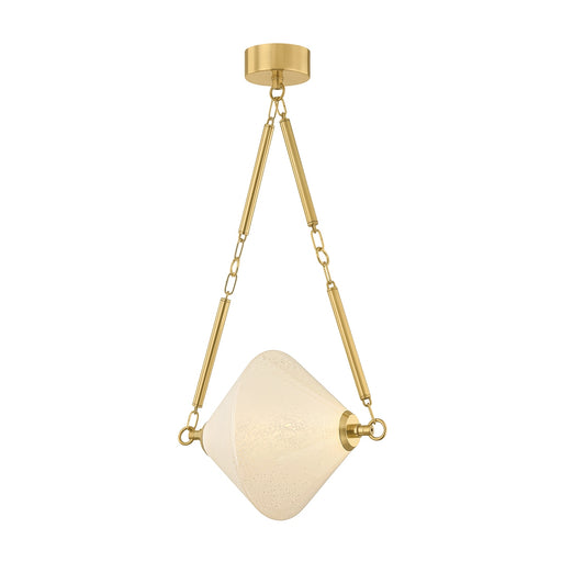 Solara LED Pendant Vintage Polished Brass