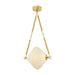 Corbett Lighting - 555-17-VPB - LED Pendant - Solara - Vintage Polished Brass