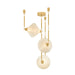 Corbett Lighting - 555-32-VPB - LED Chandelier - Solara - Vintage Polished Brass