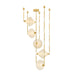 Corbett Lighting - 555-33-VPB - LED Chandelier - Solara - Vintage Polished Brass