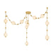 Corbett Lighting - 557-18-VB - LED Chandelier - Corda - Vintage Brass