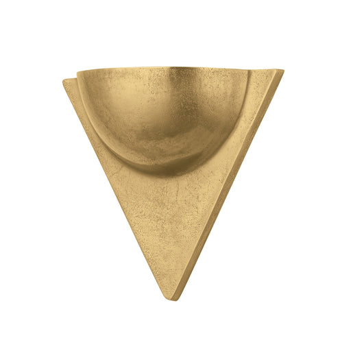 Atria One Light Wall Sconce Vintage Brass