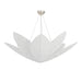 Corbett Lighting - 561-40-WSL - Eight Light Chandelier - Azores - Warm Silver Leaf