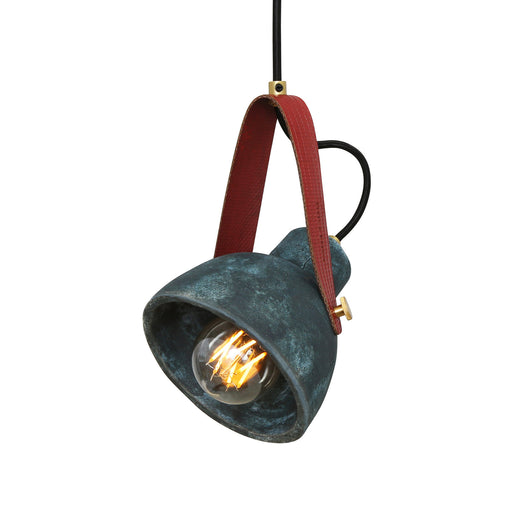 Pera One Light Pendant Satin Brass