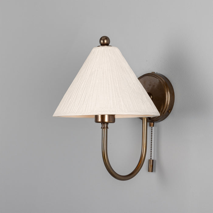 Mullan Lighting - MLCMWL029ANTBRSPLA - One Light Wall Sconce - Tilia - Antique Brass