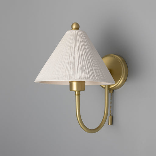 Tilia One Light Wall Sconce Satin Brass