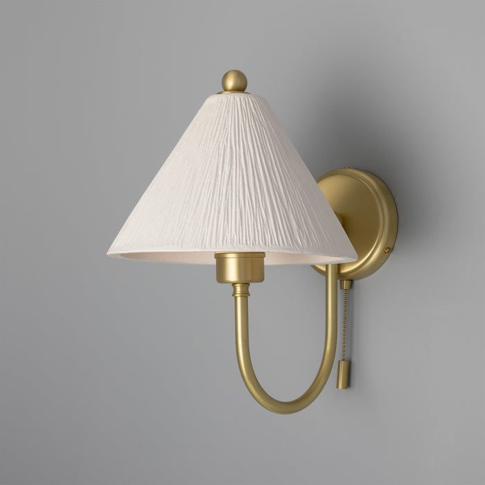 Mullan Lighting - MLCMWL029SATBRSPLA - One Light Wall Sconce - Tilia - Satin Brass