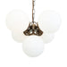 Mullan Lighting - MLF203ANTBRS - Five Light Chandelier - Yaounde - Antique Brass