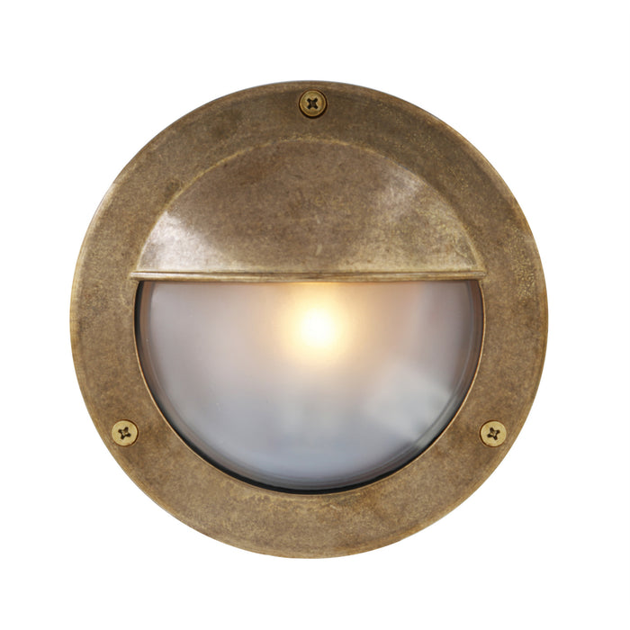 Mullan Lighting - MLOWL023NATBRS - One Light Wall Sconce - Begawan - Natural Brass