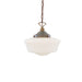Mullan Lighting - MLP117ANTBRS - One Light Pendant - Schoolhouse - Antique Brass