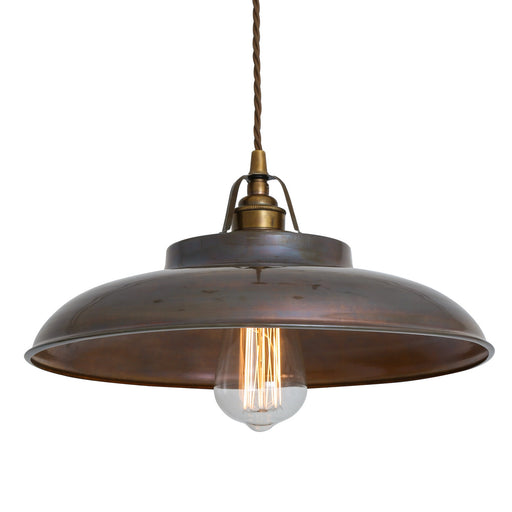 Mullan Lighting - MLP193ANTBRS - One Light Pendant - Telal - Antique Brass