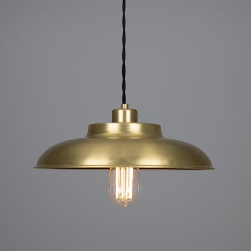 Mullan Lighting - MLP193SATBRS - One Light Pendant - Telal - Satin Brass