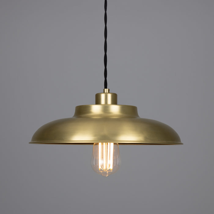 Mullan Lighting - MLP193SATBRS - One Light Pendant - Telal - Satin Brass