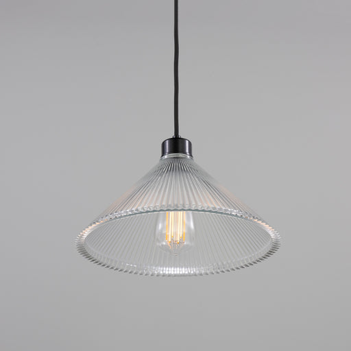 Rebell One Light Pendant Matt Black