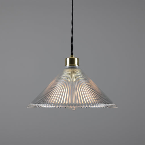 Rebell One Light Pendant Polished Brass