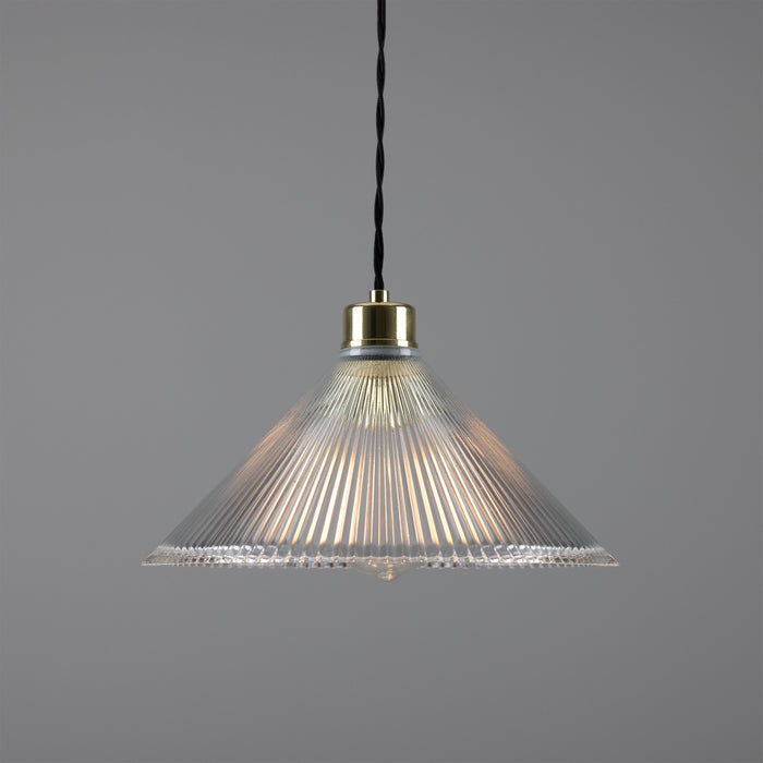 Mullan Lighting - MLP253POLBRS - One Light Pendant - Rebell - Polished Brass