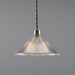 Mullan Lighting - MLP253SATBRS - One Light Pendant - Rebell - Satin Brass