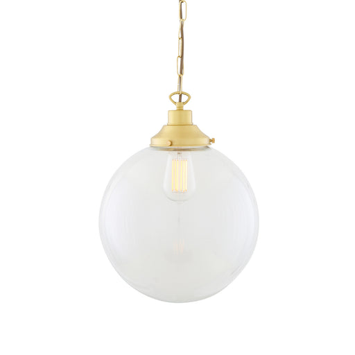 Mullan Lighting - MLP267SATBRS - One Light Pendant - Riad - Satin Brass