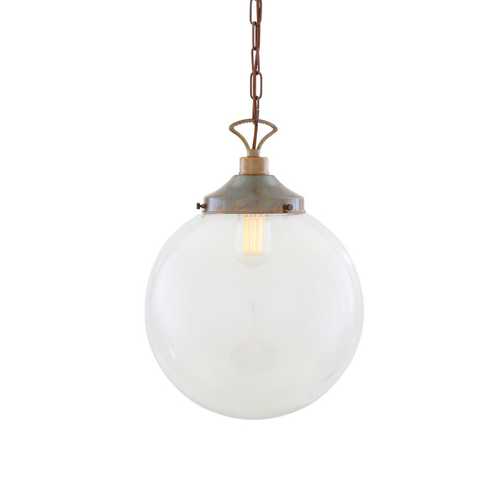 Mullan Lighting - MLP268ANTBRS - One Light Pendant - Riad - Antique Brass