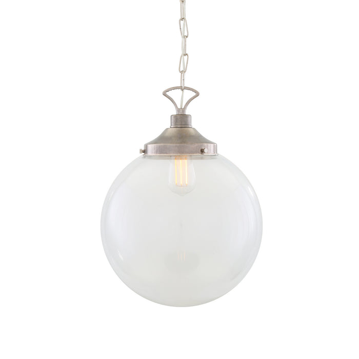Mullan Lighting - MLP268ANTSLV - One Light Pendant - Riad - Antique Silver