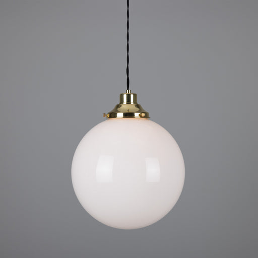 Gentry One Light Pendant Polished Brass