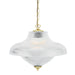 Mullan Lighting - MLP323POLBRS - One Light Pendant - Essence - Polished Brass