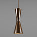 Mullan Lighting - MLP330ANTBRS - One Light Pendant - Amias - Antique Brass