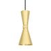 Mullan Lighting - MLP330SATBRS - One Light Pendant - Amias - Satin Brass
