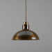 Mullan Lighting - MLP370ANTBRS - One Light Pendant - Paris - Antique Brass