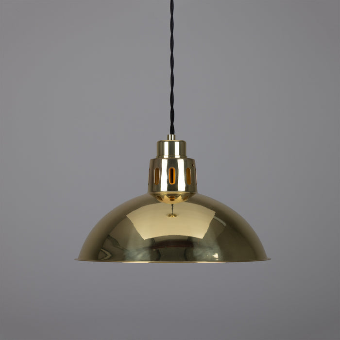 Mullan Lighting - MLP370POLBRS - One Light Pendant - Paris - Polished Brass