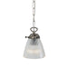 Mullan Lighting - MLP389ANTSLV - One Light Pendant - Gadar - Antique Silver