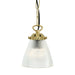Mullan Lighting - MLP389POLBRS - One Light Pendant - Gadar - Polished Brass