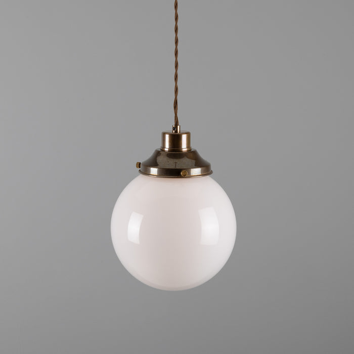 Mullan Lighting - MLP399ANTBRS - One Light Pendant - Gentry - Antique Brass