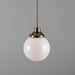 Mullan Lighting - MLP399ANTBRS - One Light Pendant - Gentry - Antique Brass