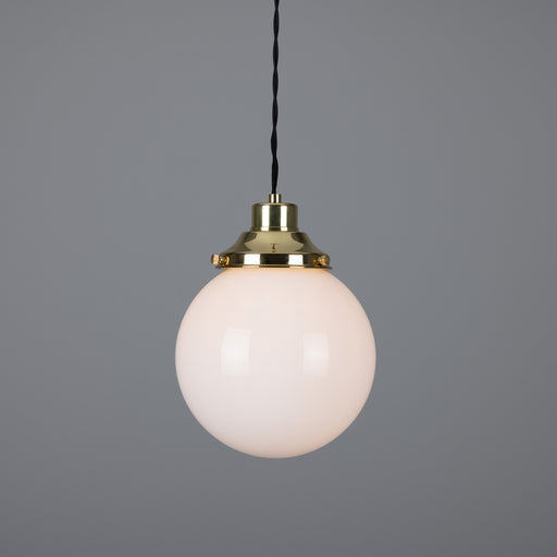 Gentry One Light Pendant Polished Brass