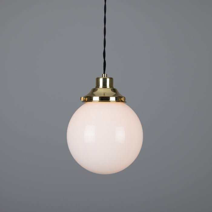 Mullan Lighting - MLP399POLBRS - One Light Pendant - Gentry - Polished Brass