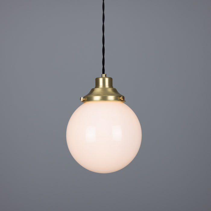 Mullan Lighting - MLP399SATBRS - One Light Pendant - Gentry - Satin Brass