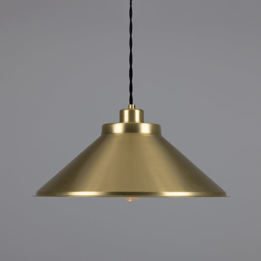 Rio One Light Pendant Satin Brass