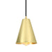 Mullan Lighting - MLP418POLBRS - One Light Pendant - Moya - Polished Brass