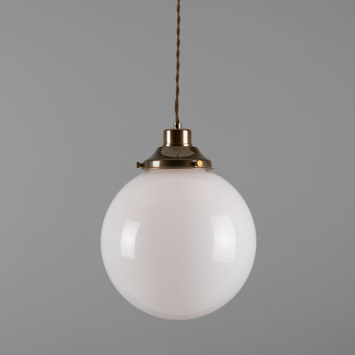 Mullan Lighting - MLP432ANTBRS - One Light Pendant - Gentry - Antique Brass